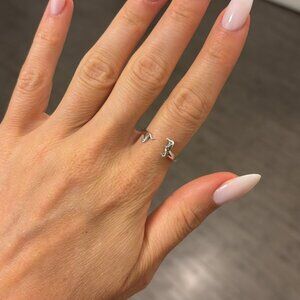 The Honeydew Sterling silver dachshund ring Sz 7 dog